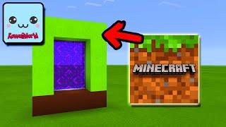 KawaiiWorld: How To Make A PORTAL To Minecraft PE Dimension