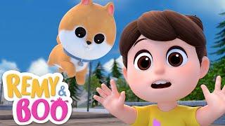 Robot Dog RUNS AWAY!! | Remy & Boo | Universal Kids