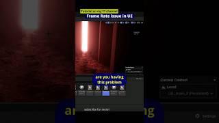 Fixing one of my most annoying issues in unreal engine! #unrealengine #framerate #gamedev #tutorial