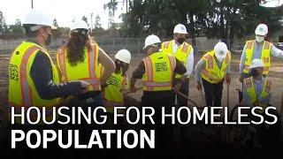 Officials Break Ground on South Bay Housing Complex for Homeless People