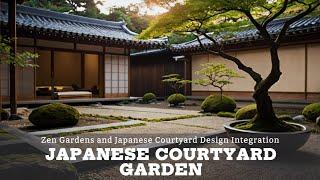 Harmonious Architecture & Nature: Exploring Zen Gardens in Japanese Courtyard Designs for Serenity