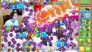 Bloons TD 6 Turns xQc's Stream From 1080p to 160p