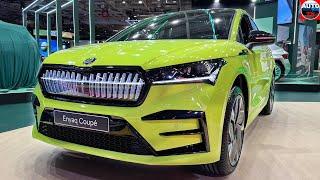 2025 Skoda Enyaq Coupe vRS: Most Powerful Skoda EVER is an Electric Beast!