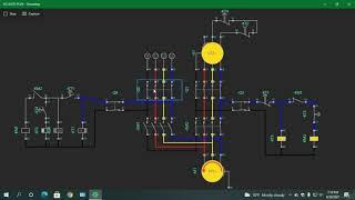 DG auto start stop..ATS/AMF panel power & control wiring diagram