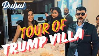 THE TOUR OF TRUMP VILLA | DUBAI | DAMACUS OPEN HOUSE | CONTACT MR. DAB FOR BEST PROPERTIES IN DUBAI