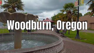 Woodburn, Oregon (Downtown, Outlets) 2020 Walking Tour