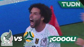 ¡DEBUT SOÑADO! GOOOLAZO del Chino Huerta | México 2-2 Australia | Amistoso Internacional | TUDN