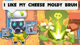 SURVIVE LUNCHLY'S MOLDY CHEESE MINIGAME IN BRAWL STARS