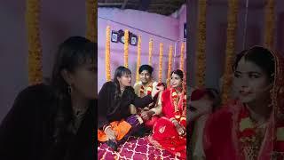 Newly married Couple#maithili #ishikabhujel #diva #shorts #laduwa #kalkatiyawali #maithili #vlog
