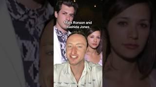 Rashida Jones's famous Ex boyfriend  #markronson #rashidajones #popculture #celebrity