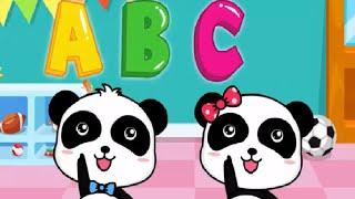 Baby Panda ABC SONG | Play And Learn The Alphabet  | Babybus Kids Games