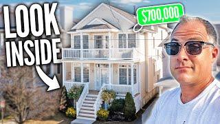 Touring a BEAUTIFUL BEACH House in Ocean City, NJ