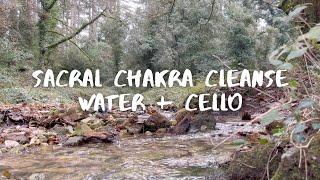 Sacral Chakra Cleanse | Flowing Creek Water + Ambient Cello | Sa Fraigada | Sardegna, Italia