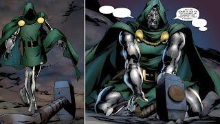 Dr Doom Tries To Pick Up Mjolnir