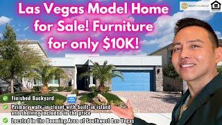 New Las Vegas Single Story Model Home for Sale