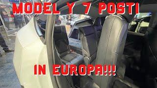 Model Y 7 posti arriva in Europa!!! ️ Lampi di Tesla on the road