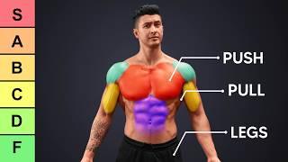 Best vs Worst Workout Splits to Build Muscle (in 2025)