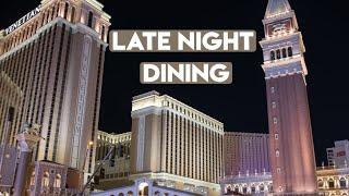 GRAND LUX CAFE - VENETIAN VEGAS - 24 HOUR DINING