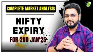 Nifty Expiry Prediction & Bank Nifty Analysis for Thursday | Intraday Trading Setup 2nd Jan