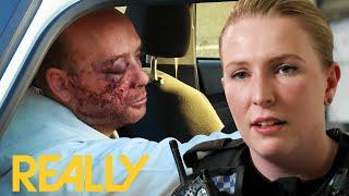 Taser Backup Called To The Scene Of A Violent Assault | Cops UK: Bodycam Squad