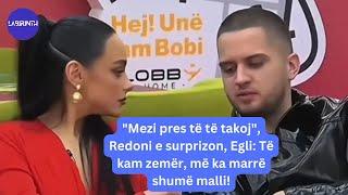 "Mezi pres të të takoj", Redoni e surprizon, Egli: Të kam zemër, më ka marrë shumë malli!