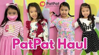 PatPat Haul Unboxing and Trying On Kids Clothes From PatPat