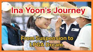 KLPGA Golfer Ina Yoon's Journey 2024: Overcoming Suspension to Pursue Her LPGA. #윤이나 #lpga #lpgatour