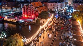 Jarmark Świąteczny w Bydgoszczy 2024 -  dron 4K / Bydgoszcz Christmas Market, Poland 2024