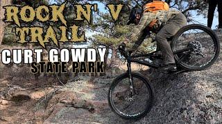 Rock N' V Trail, killer way to start a day of shredding! - Curt Gowdy State Park WY MTB