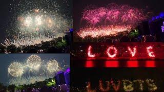 BTS Festa 2023 Fireworks in Seoul