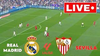 REAL MADRID vs. SEVILLA LIVE La Liga EA Sports 24/25