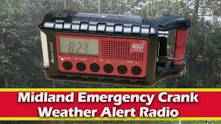 Midland ER310 Emergency Crank Weather Alert Radio and more w pivot antenna