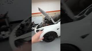 Ewwww we found a NEST inside the Tesla!  Mention UTECHPIA for discounts at TeslaUpgrades.net