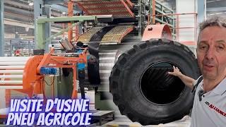 Les coulisses de la fabrication des pneus agricoles : Voyage au cœur de l'usine Alliance en Inde