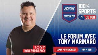 Tony « Mario Tessier » Marinaro - Le Forum avec Tony Marinaro