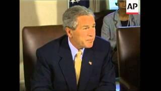 Bush insists Saddam/Al Qaida had link