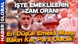 Milyonların Gözü Oraya Çevrildi: Emekli Maaşına Ne Kadar Zam Gelecek?