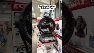 Beat the Summer Heat with Costco’s ECOMAX Misting Fan!  ️