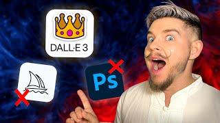 И НЕ НУЖЕН PHOTOSHOP С MIDJOURNEY? - Обновление DALLE 3