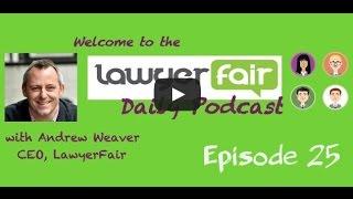 LawyerFair Podcast #25: David Allen & Dan Batchelor on helping lawyers use Linkedin