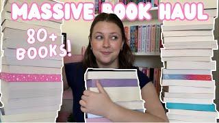 HUGE BOOK HAUL!! 80+ books!! 