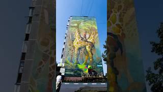 ГРАФФИТИ. РАСПИСАЛИ ДОМЖИРАФ#shorts #short #graffitirussia #graffiti