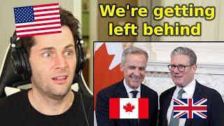 American Reacts to Canada Ditching the USA for Europe