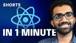 ReactJS Explained in 60 Seconds #shorts