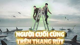 Người Cuối Cùng Sống Sót Trên THANG RÚT Thắng 10 Triệu | Last To Leave Ladder Wins