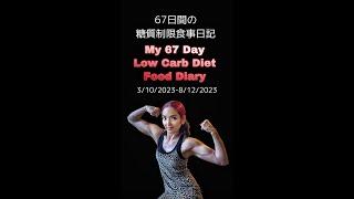 【ダイエット】67日間の糖質制限食事日記  My 67 Day Low Carb Diet Food Diary