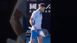 Djokovic's MAGICAL drop shot v Sinner! 