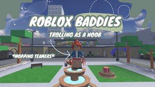 -`´- Trolling as a NOOB in ROBLOX BADDIES again!! -`´-