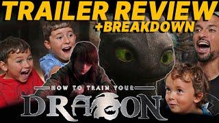 HOW TO TRAIN YOUR DRAGON (2025) TRAILER BREAKDOWN & REVIEW! Gerard Butler | Toothless | Hiccup HTTYD