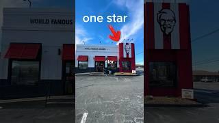 1 Star vs 5 Star KFC